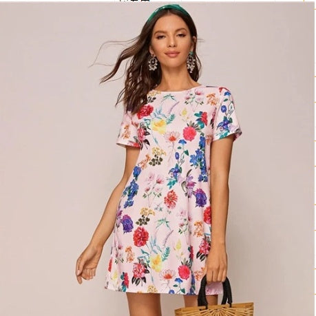 Bluză nouă cu imprimeu la modă de primăvară și vară