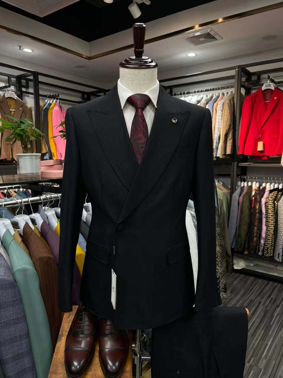 Costum de bărbați Business Slim Fit, set din 2 piese