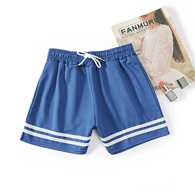 Pantaloni Scurți Largi Casual cu Talie Înaltă pentru Bărbați și Femei