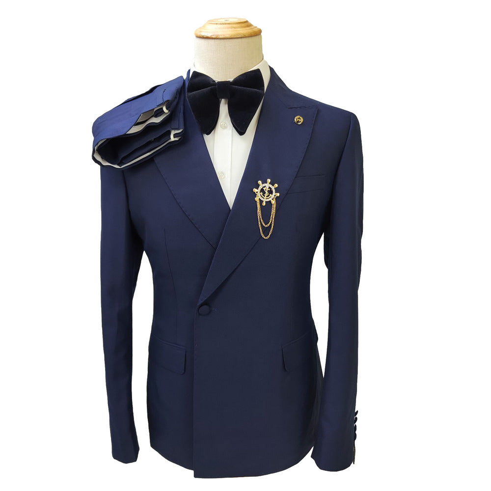 Costum de bărbați Business Slim Fit, set din 2 piese