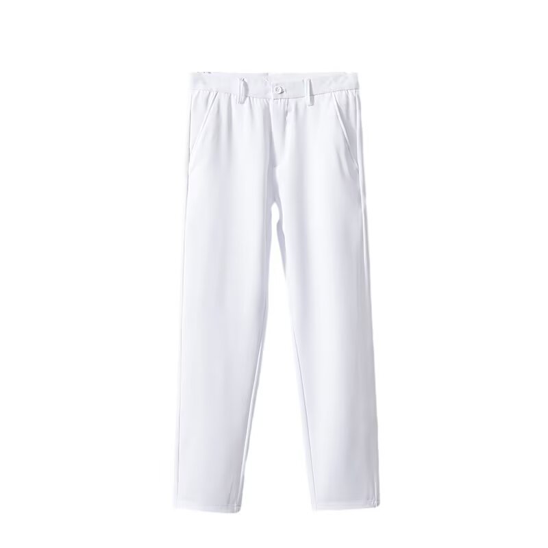 Pantaloni lungi, evazați, cu croială lejeră și drapaj casual