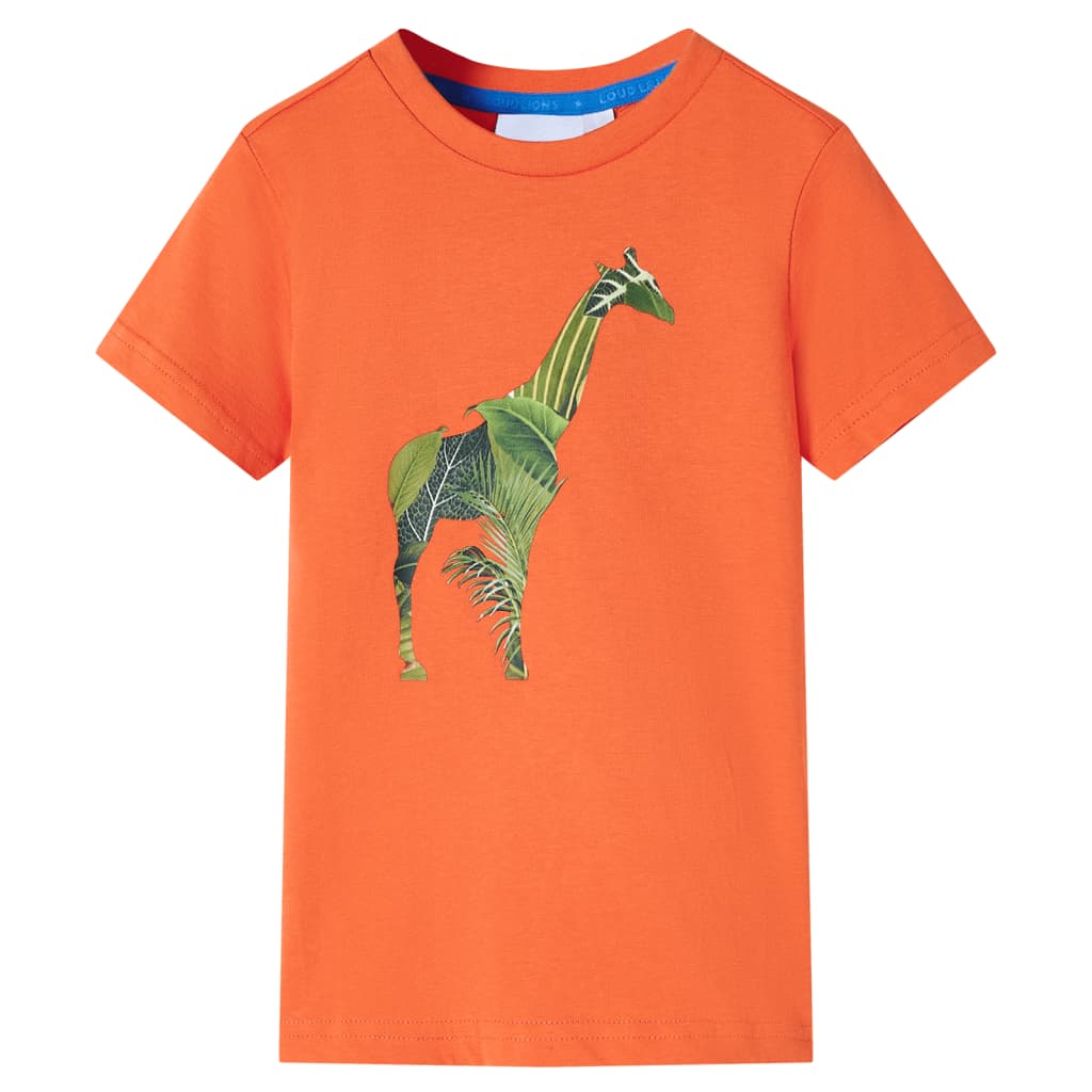 Tricou copii 104 Tricou copii 116 Tricou copii 128 Tricou copii Portocaliu deschis